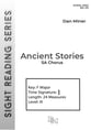 Ancient Stories SA choral sheet music cover